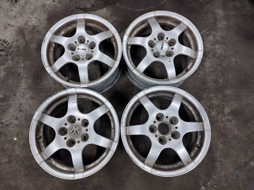4x Alufelge 15 Zoll 6.5" 5x112 45ET KBA46258 Audi I Rim Wheel FEL7997790699im