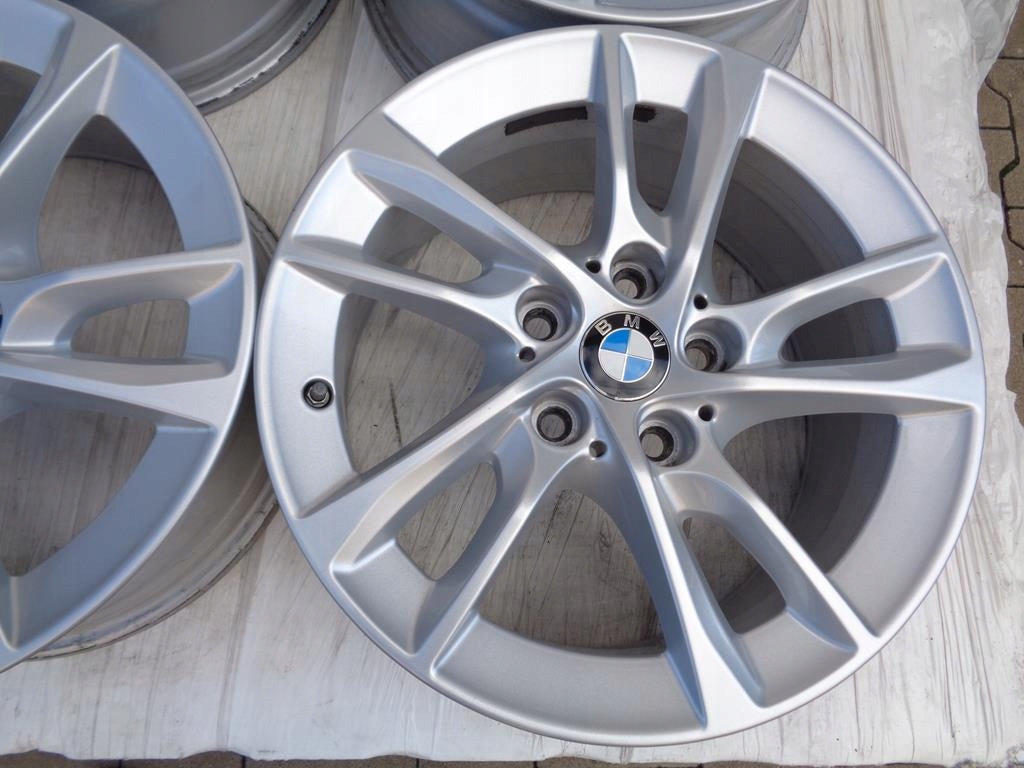 4x Alufelge 16 Zoll 7.0" 5x112 47ET Glanz Silber 6855083 BMW 2 F45 F46 Rim Wheel FEL9239285017gy