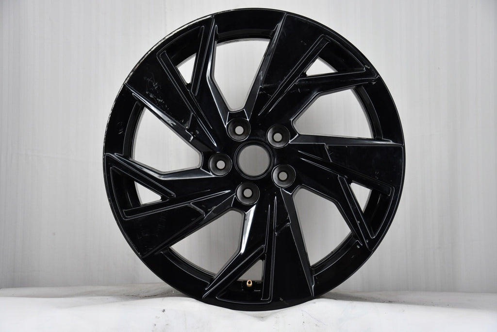 1x Alufelge 17 Zoll 7.5" 5x108 44ET Glanz Schwarz 9843281580 Opel Astra L FEL3357650706qy