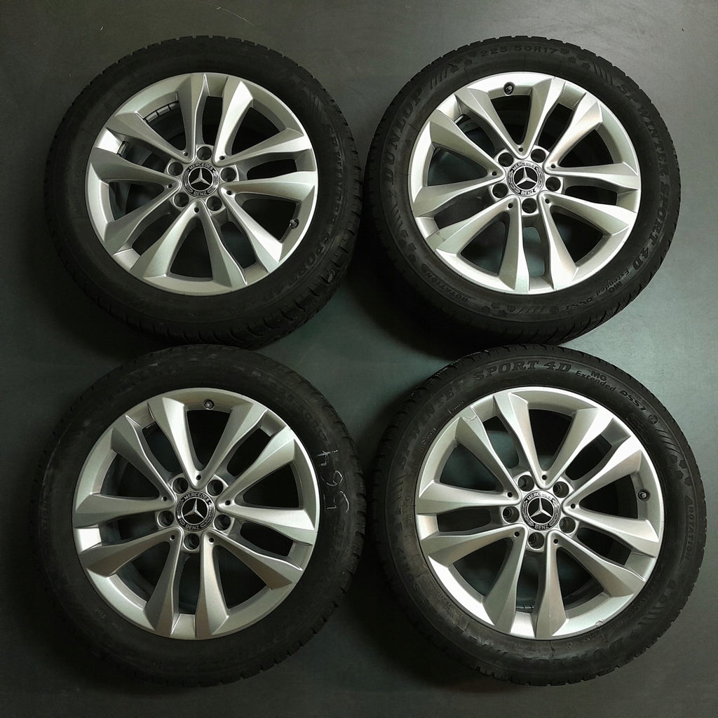 4x Alufelge 17 Zoll 7.0" 5x112 48 5ET A2054018000 Mercedes-Benz W176 W205 FEL9064398539rx