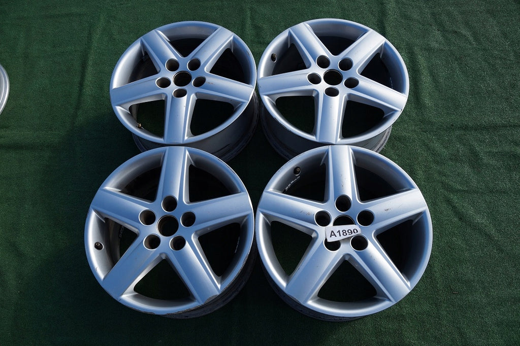 4x Alufelge 17 Zoll 7.5" 5x112 45ET Glanz Silber 4F0601025AF Audi A6 C6 B6 B7 FEL3172175052lc