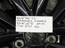 Load image into Gallery viewer, 1x Alufelge 16 Zoll 6.0" 5x100 35ET Glanz Schwarz 2GM601025 VW T Cross Rim Wheel FEL8707376316tq