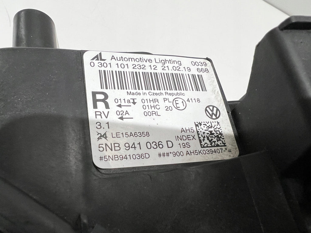 Frontscheinwerfer VW Tiguan 5NB941036D LED Rechts Scheinwerfer Headlight SCH4296821255ar