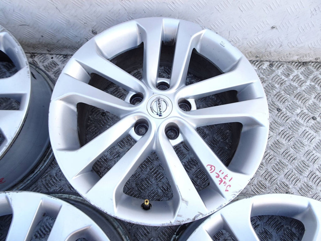 4x Alufelge 17 Zoll 5x114.3 45ET Nissan Qashqai I J10 Rim Wheel FEL5981965843ib