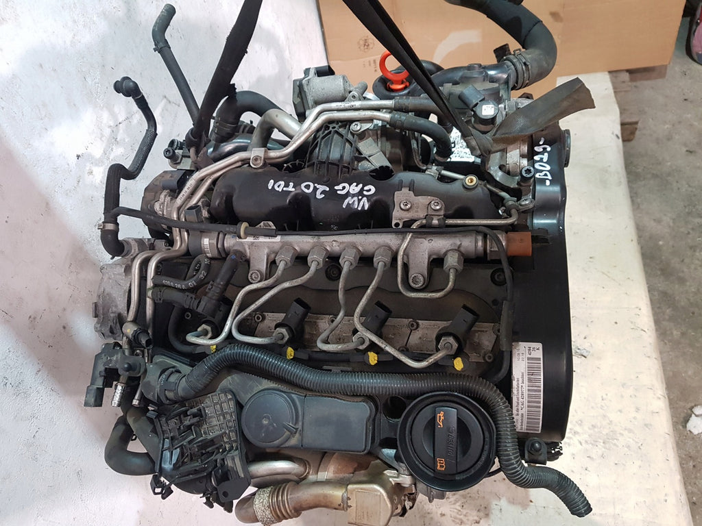 Motor Audi Seat VW A4 B8 CAGA CAG 2.0 TDI 143PS 105kW 238TKm Diesel Komplett