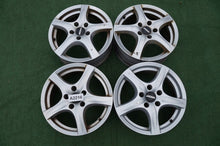 Load image into Gallery viewer, 4x Alufelge 16 Zoll 6.5" 5x112 35ET Glanz Silber Audi Alhambra I Sharan FEL9799827011kw