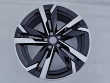 Load image into Gallery viewer, 1x Alufelge 18 Zoll 7.0" 5x100 39ET Glanz Schwarz 657601025AS Skoda Scala Kamiq FEL6295778391bb