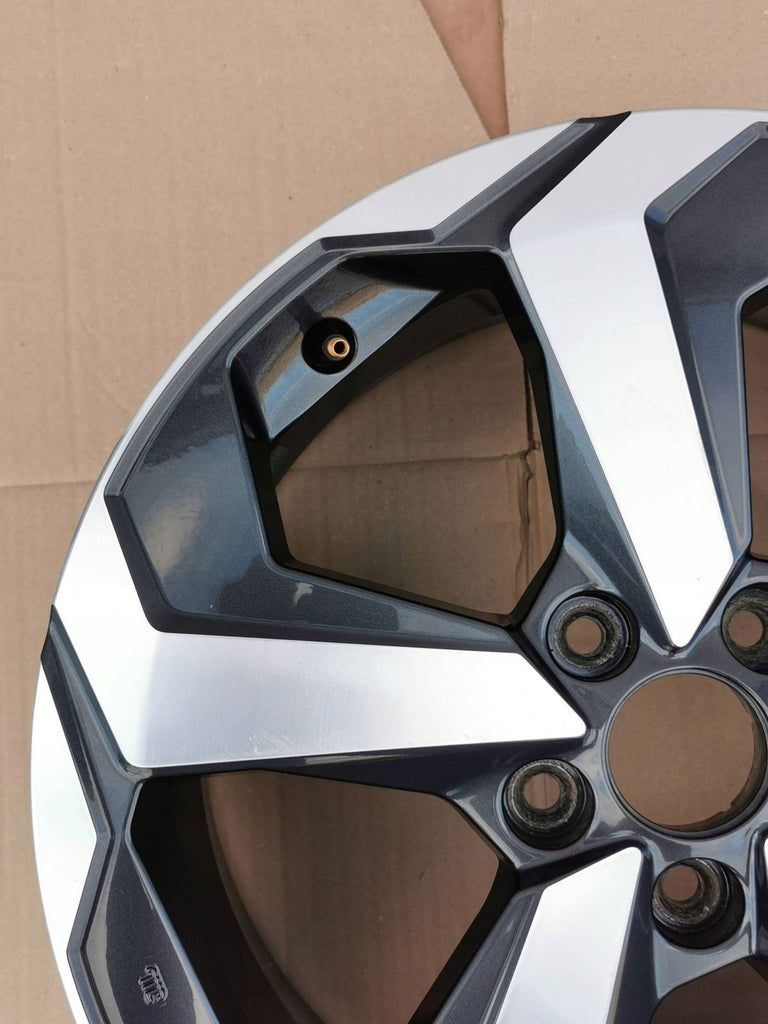 1x Alufelge 18 Zoll 6UA8B-BAX Nissan Qashqai III J12 Rim Wheel FEL9269377838hs