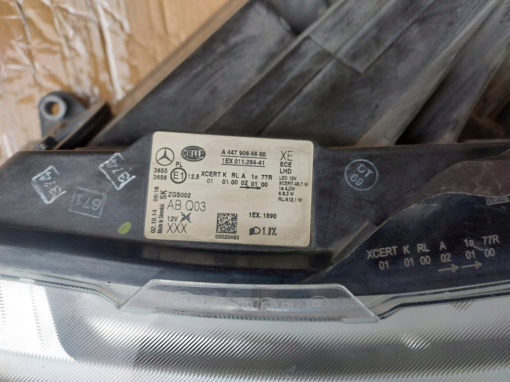 Frontscheinwerfer Mercedes-Benz Vito W447 4479064700 Full LED Ein Satz Headlight SCH7526069736do