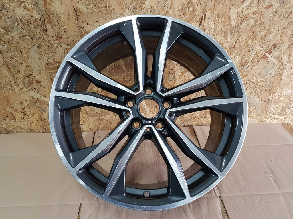 1x Alufelge 19 Zoll 8.0" 5x112 47ET BMW X1 F48 Rim Wheel FEL9024337907gj