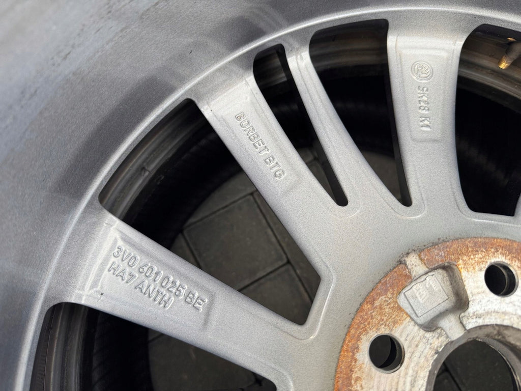 1x Alufelge 19 Zoll 8.0" 5x112 44ET 3V0601025BE Skoda Superb Rim Wheel FEL9897788351bj