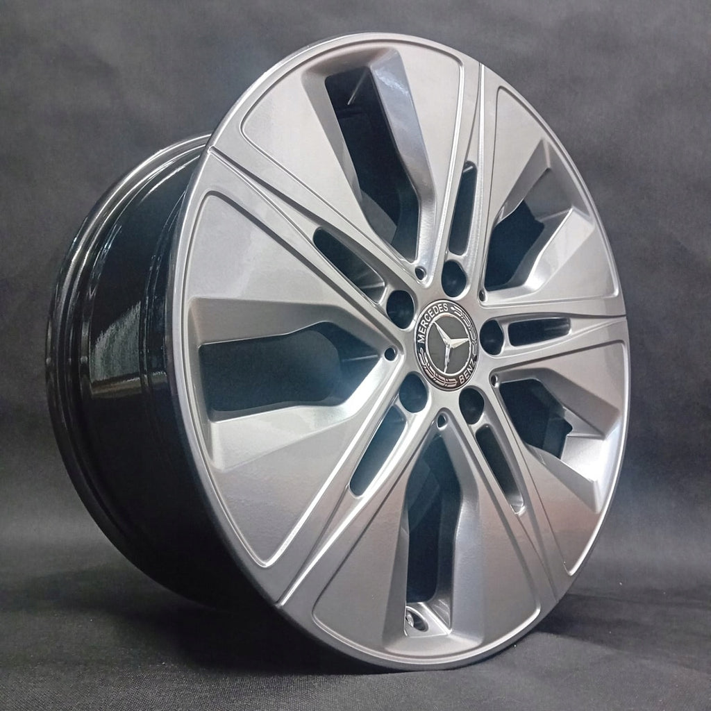 4x Alufelge 18 Zoll 8.5" 5x112 56ET Glanz Schwarz A2054018300 Mercedes-Benz W205 FEL6253726401xj
