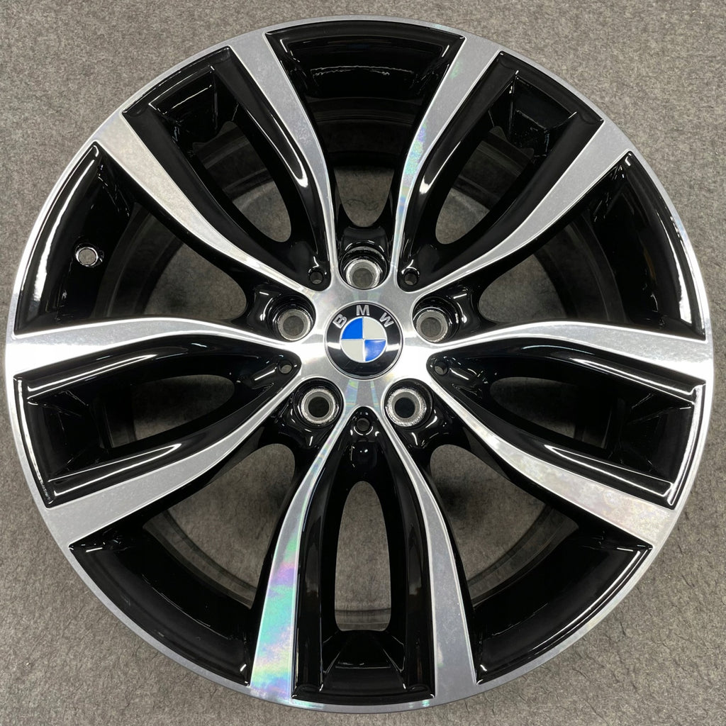 4x Alufelge 18 Zoll 8.0" 5x112 57ET Glanz Silber 6855094 BMW 2 F45 F46 Mg Gt FEL8112683771fm