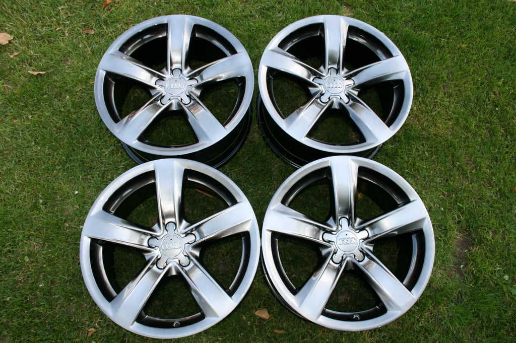 4x Alufelge 18 Zoll 8.5" 5x112 29ET Glanz 8T0601025AB Audi A4 Allroad Rim Wheel FEL3098088731tj