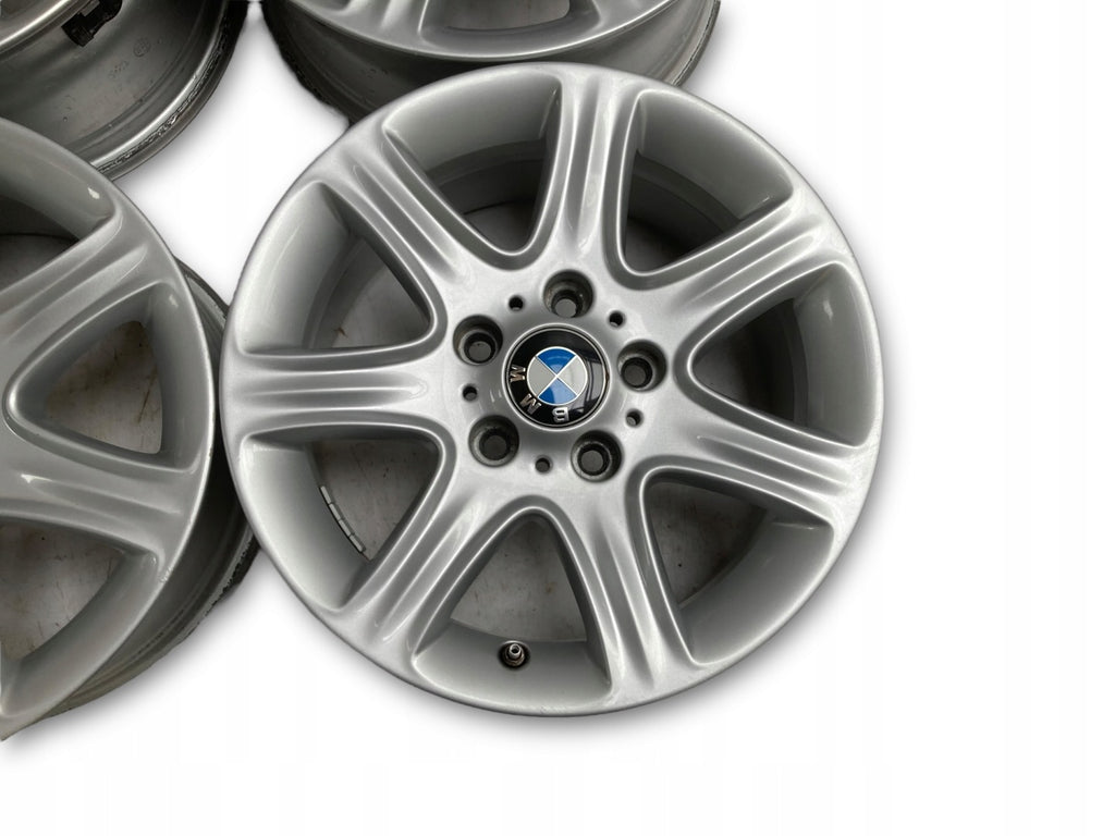 4x Alufelge 16 Zoll 7.0" 5x120 40ET Silber BMW 1 F21 F20 Rim Wheel FEL1078525125uh