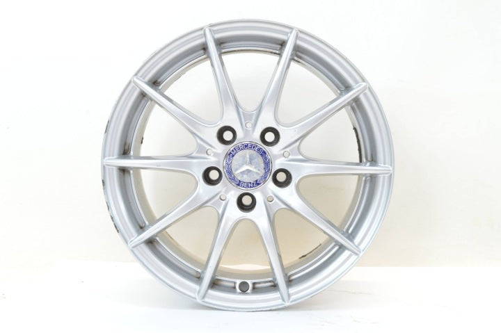4x Alufelge 16 Zoll 7.0" 5x112 43ET Glanz Silber A2044015702 Mercedes-Benz FEL3958330217xb