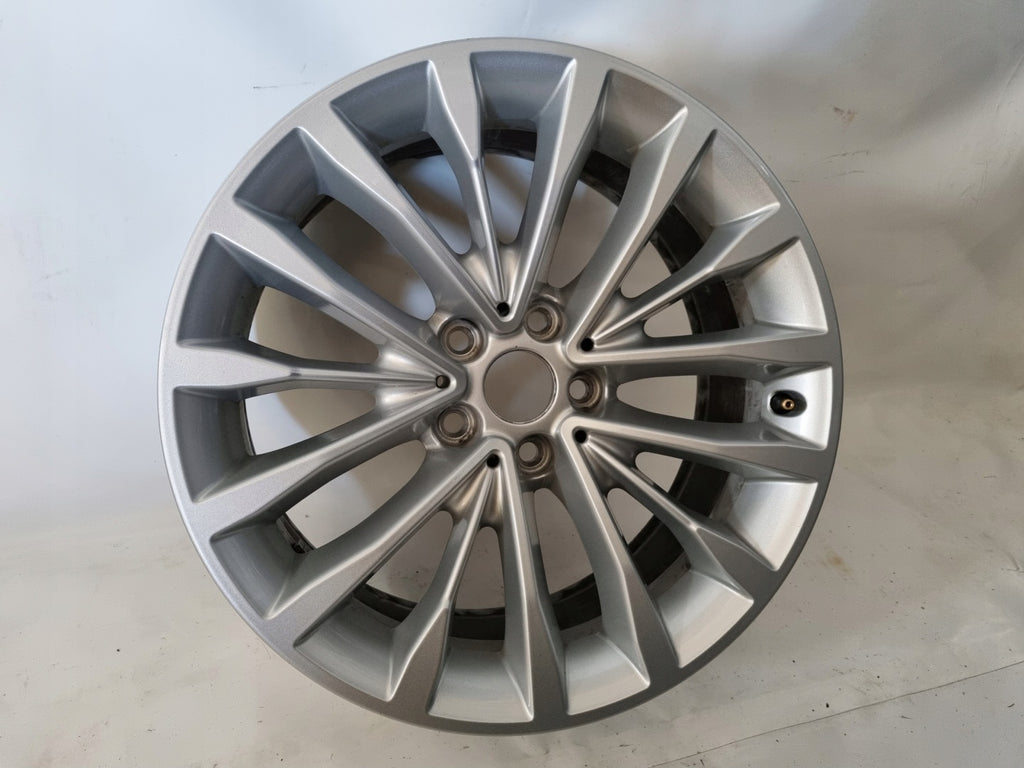 1x Alufelge 18 Zoll 8.0" 5x112 30ET Glanz Silber 6863418 BMW G31 G30 Rim Wheel FEL5504043626bt