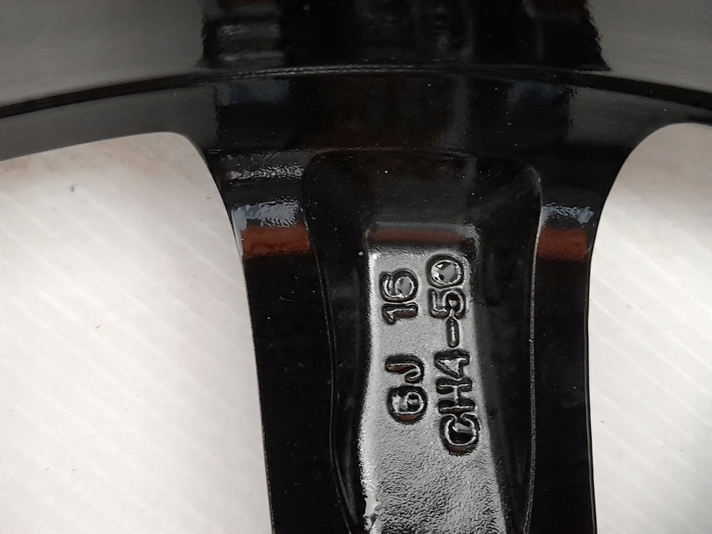 1x Alufelge 16 Zoll 6.0" 4x100 Renault Rim Wheel