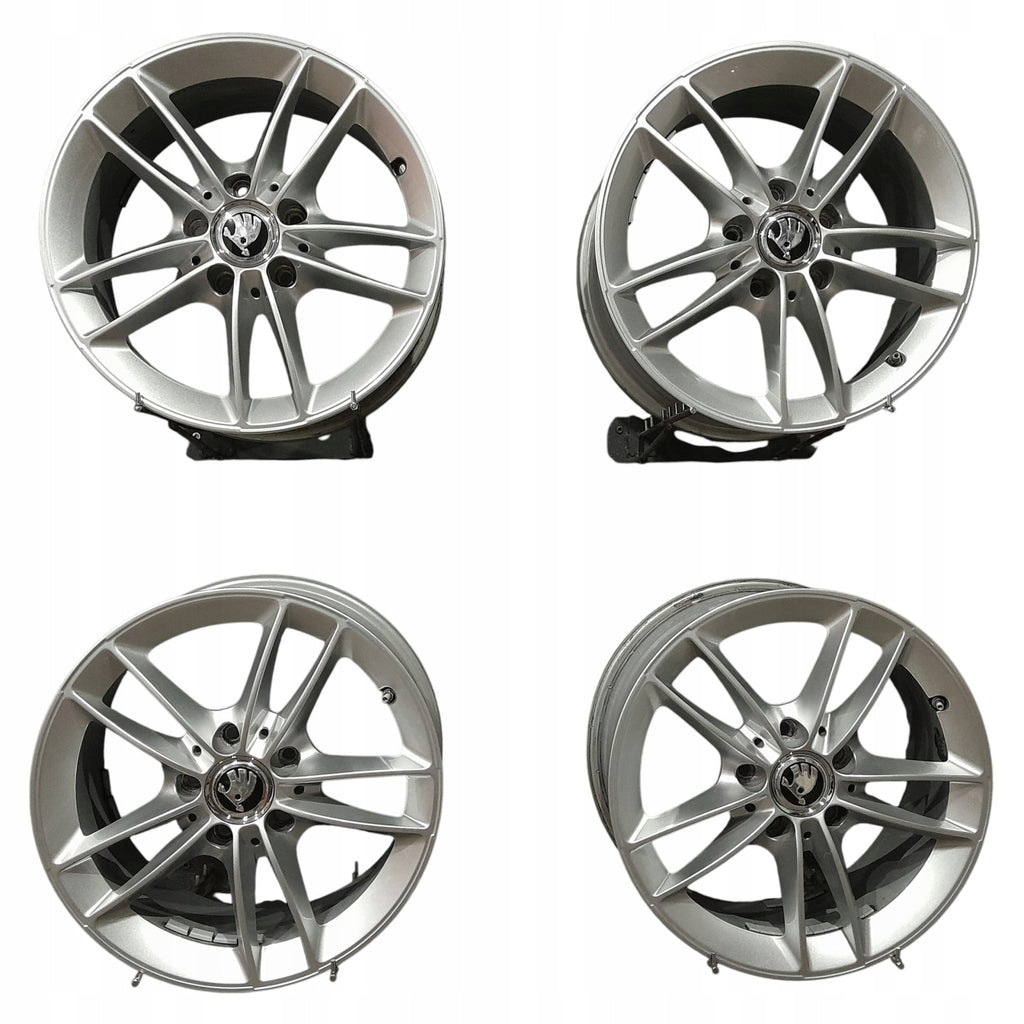 4x Alufelge 16 Zoll 6.5" 5x112 44ET A1774010100 Mercedes-Benz Superb III Octavia FEL2458086273po