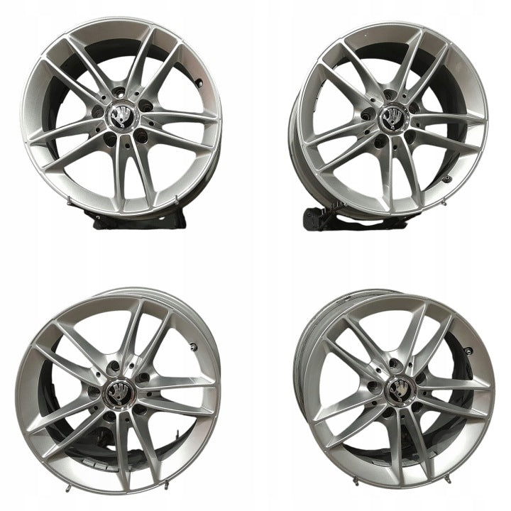 4x Alufelge 16 Zoll 6.5" 5x112 44ET A1774010100 Mercedes-Benz Superb III Octavia FEL2458086273po