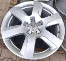 Laden Sie das Bild in den Galerie-Viewer, 4x Alufelge 17 Zoll 8.0" 5x112 39ET Glanz Silber 4G0601025BK Audi C7 B8 FEL1555414318aa
