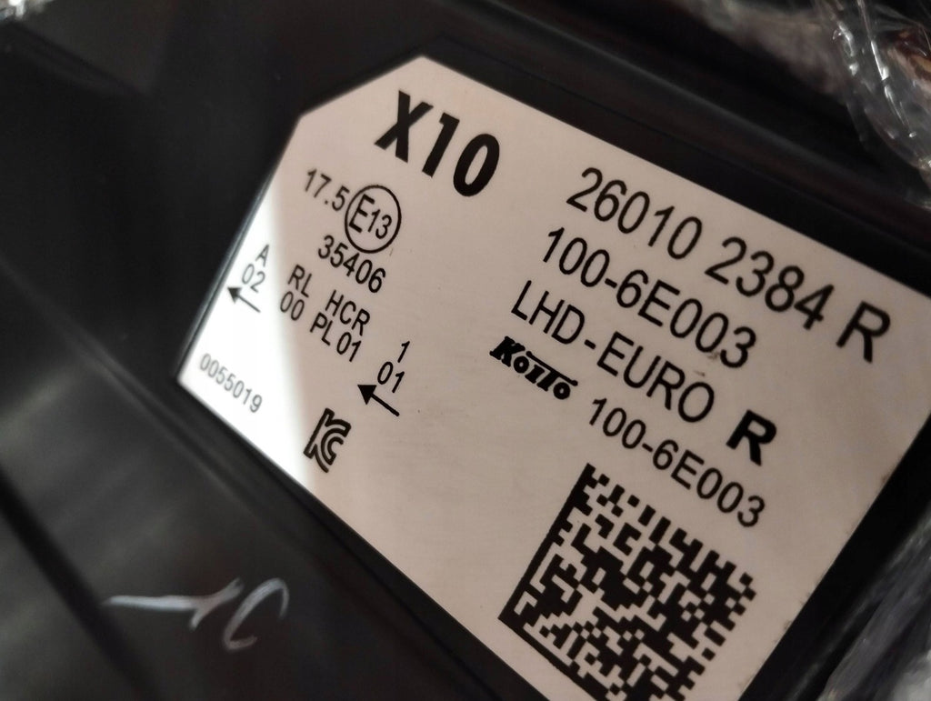 Frontscheinwerfer Renault Zoe 260102384R LED Rechts Scheinwerfer Headlight SCH1288008454uh