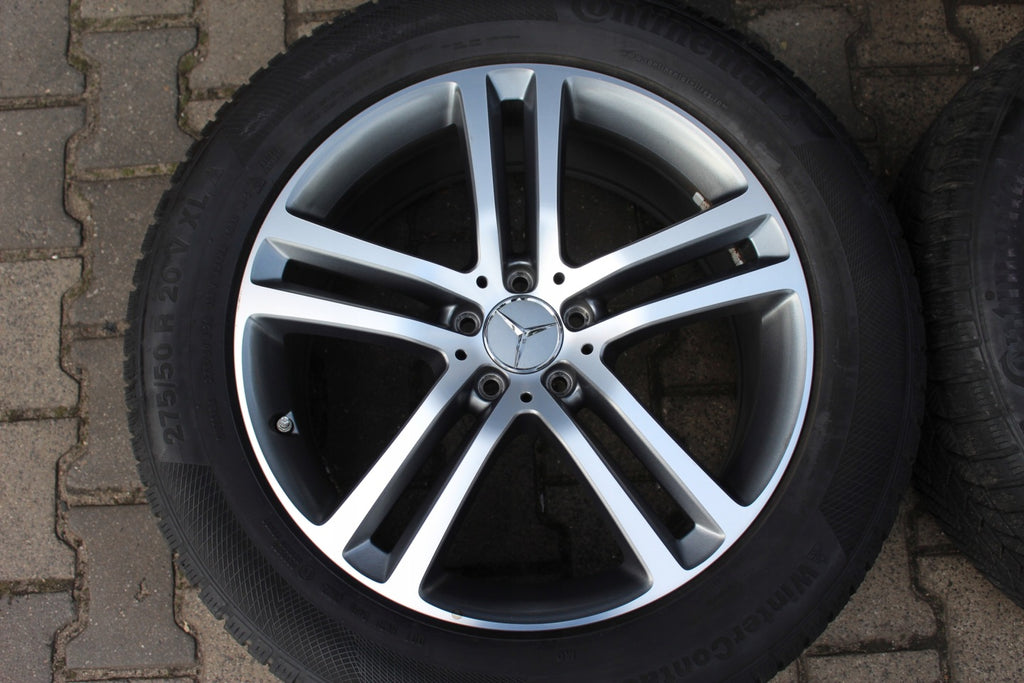 4x Alufelge 20 Zoll 8.5" 5x112 42ET Glanz Graphit A1674012500 Mercedes-Benz Gle FEL8866397379ah
