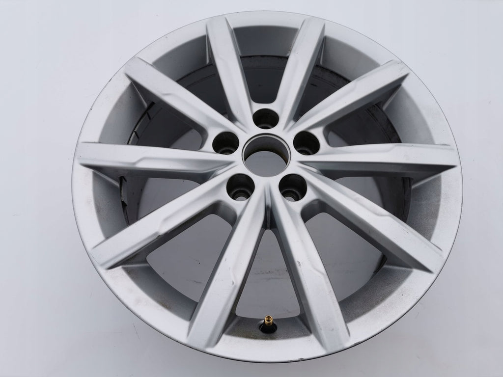 1x Alufelge 16 Zoll 7.0" 5x100 46ET Glanz Silber 6C0601025A, 6C0601025H VW Polo