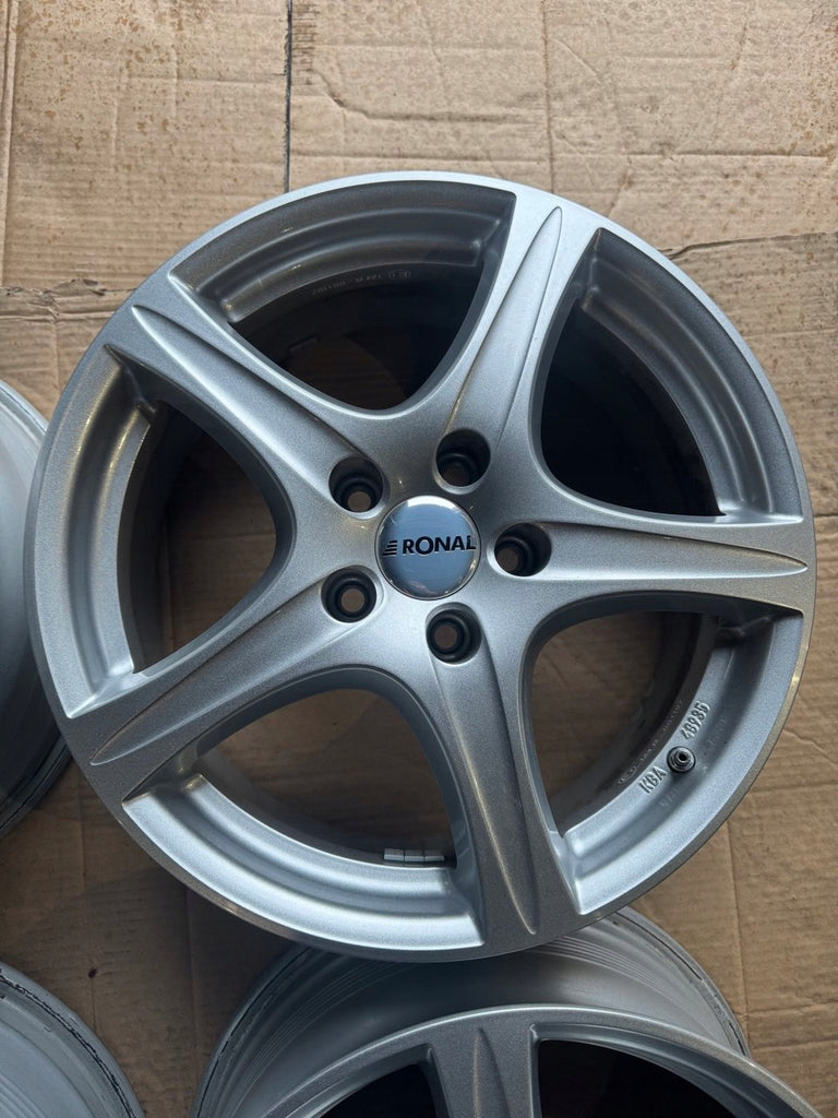 4x Alufelge 17 Zoll 8.0" 5x112 44ET Schwarz 56R7805 Rim Wheel FEL7467918194al