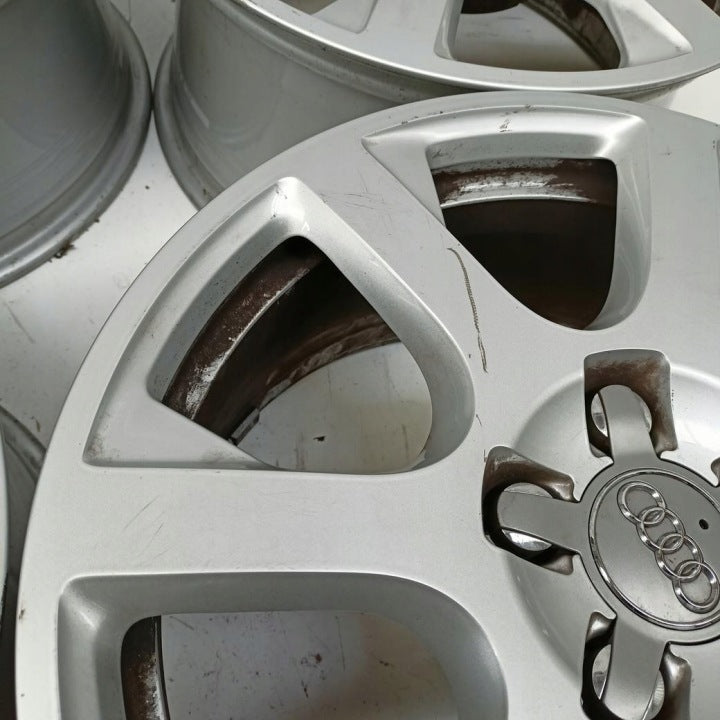 4x Alufelge 17 Zoll 8.0" 5x112 39ET Glanz Silber 8R0601025 Audi Q5 Rim Wheel FEL1237915792oe