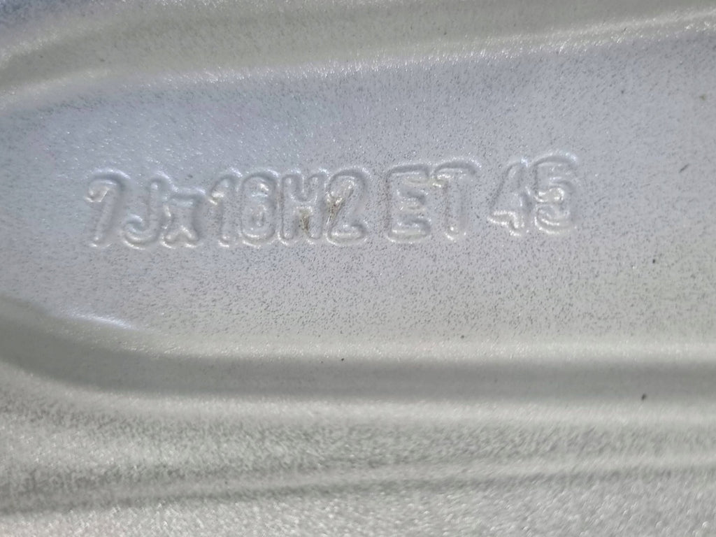 1x Alufelge 16 Zoll 7.0" 5x112 45ET Matt Silber 8D0601025J Audi A4 Rim Wheel FEL2958992538ol