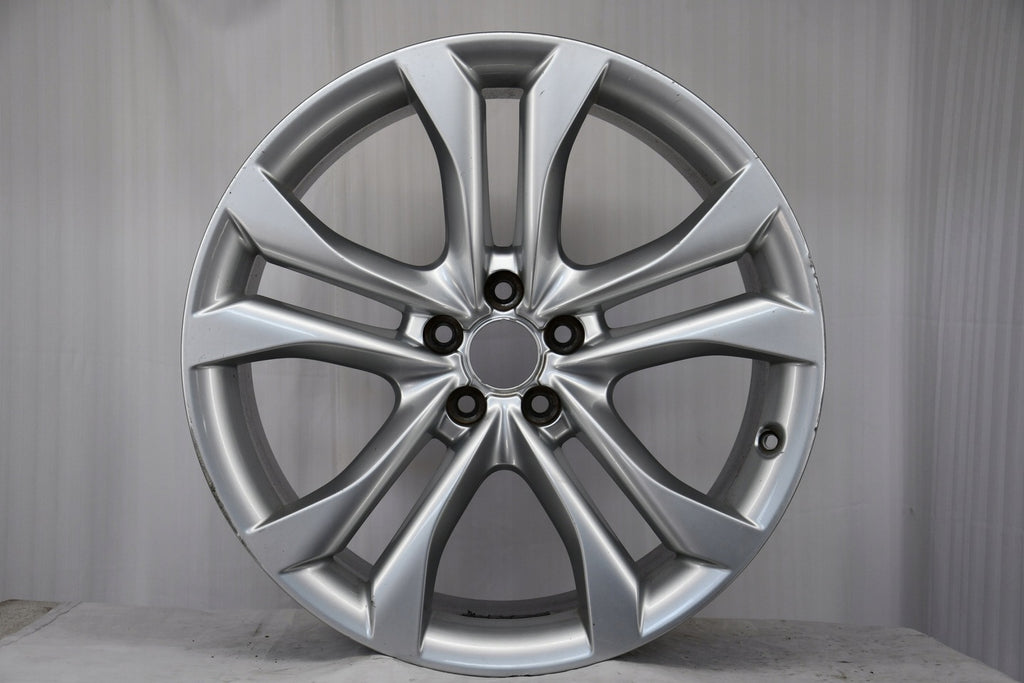 1x Alufelge 20 Zoll 8.5" 5x112 33ET Glanz Silber 8R0601025 Audi Q5 Rim Wheel