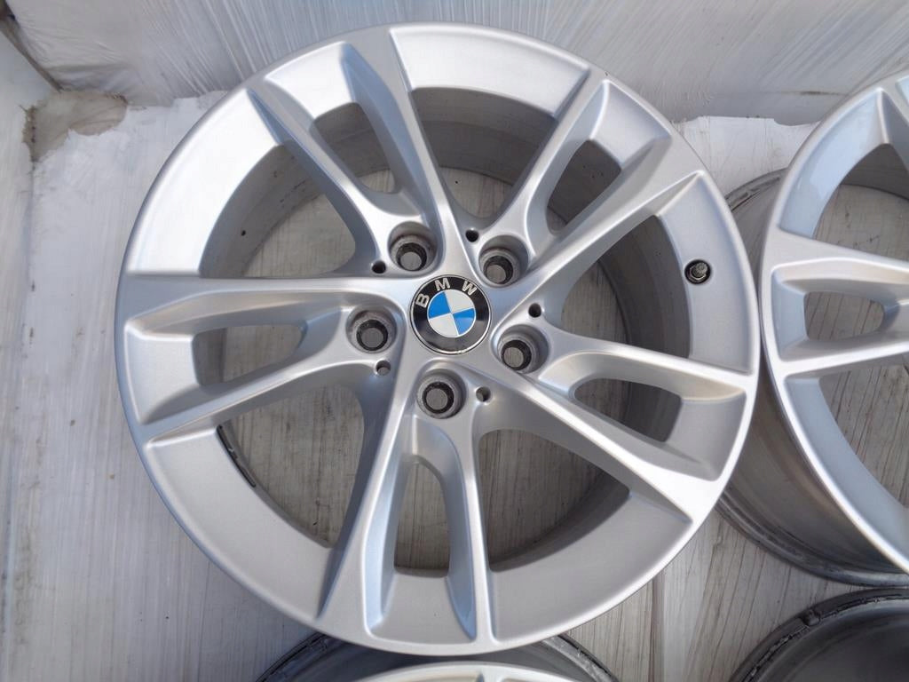 4x Alufelge 16 Zoll 7.0" 5x112 47ET Glanz Silber 6855083 BMW 2 F45 F46 Rim Wheel FEL9239285017gy
