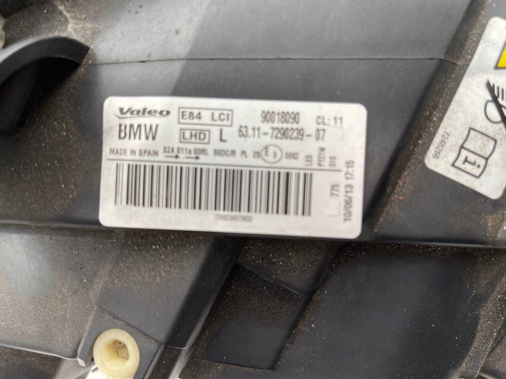 Frontscheinwerfer BMW X1 E84 90018090 7290239 Links Scheinwerfer Headlight SCH8155090891pw
