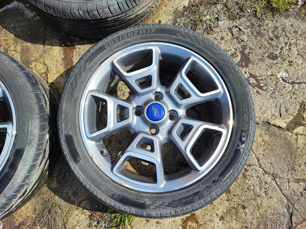 1x Alufelge 17 Zoll 6.0" 4x108 37 5ET DN1C-1007-AA Ford Fiesta Ecosport FEL9354361218zf