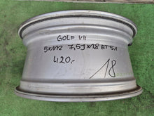 Laden Sie das Bild in den Galerie-Viewer, 1x Alufelge 18 Zoll 5x112 5G0601025AF VW Golf Vii Rim Wheel FEL1787990790gl