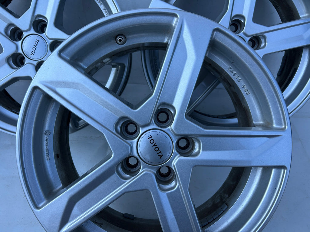4x Alufelge 16 Zoll 6.5" 5x100 45ET TDG-656 Toyota Rim Wheel FEL1703622871uy