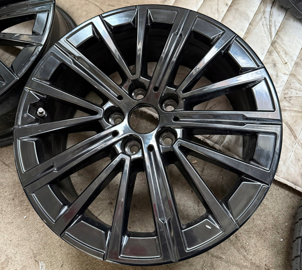 1x Alufelge 17 Zoll 7.0" 5x112 41ET Glanz Schwarz BM00379 BMW Rim Wheel FEL4095671871va