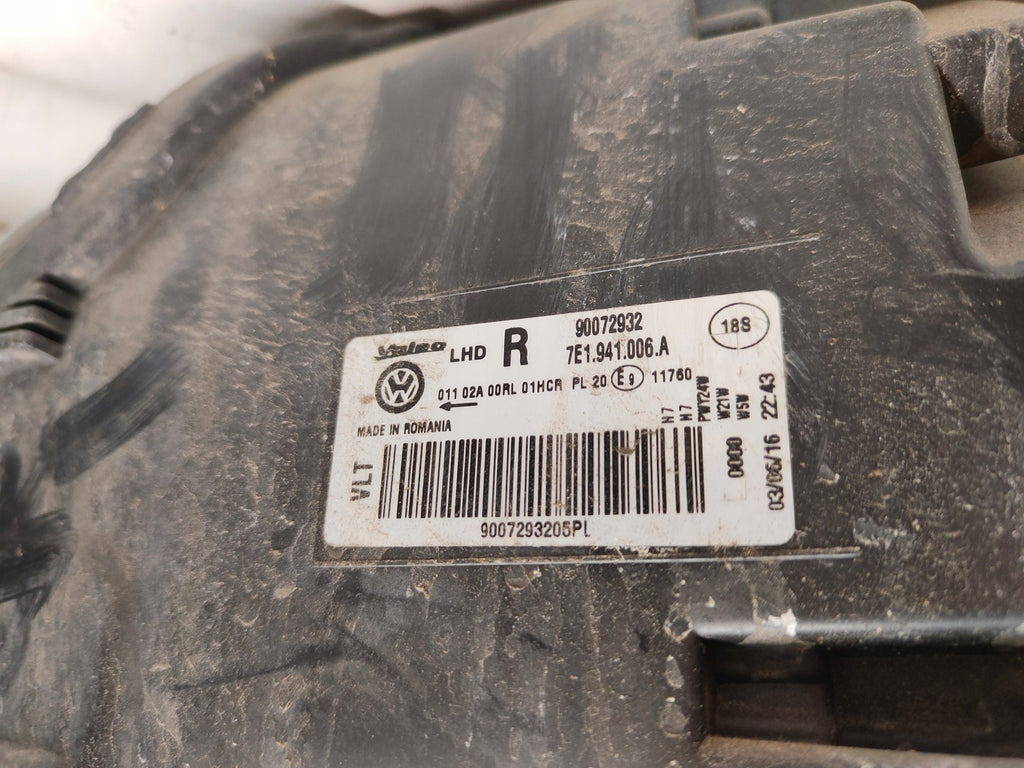 Frontscheinwerfer VW Transporter 7E1941005G 7E1941006G Rechts oder Links