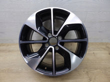 Laden Sie das Bild in den Galerie-Viewer, 1x Alufelge 16 Zoll 6.5&quot; 4x100 44ET Glanz Schwarz 403009007R Renault Clio Iv