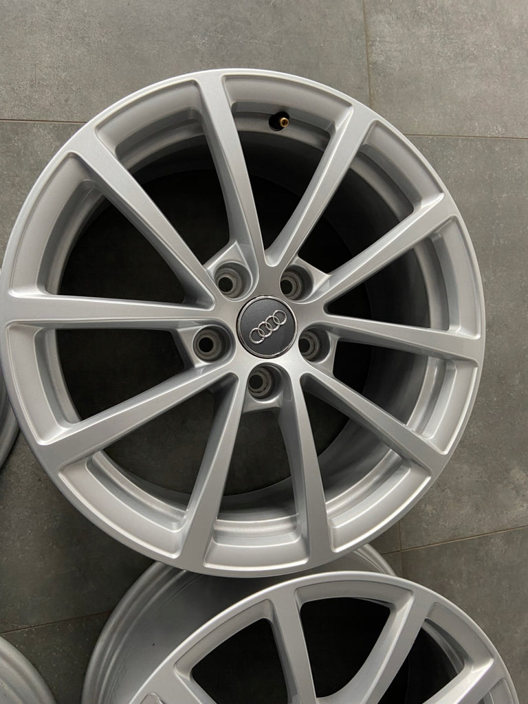 4x Alufelge 17 Zoll 7.5" 5x112 36ET Glanz Silber 4K0601025 Audi A6 C8 Rim Wheel FEL2943283269gp