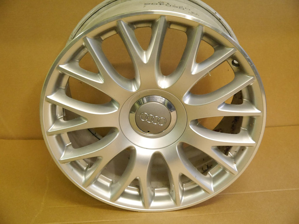 1x Alufelge 18 Zoll 6.5" 5x112 45ET Silber 4E0601025AK Audi A8 Rim Wheel