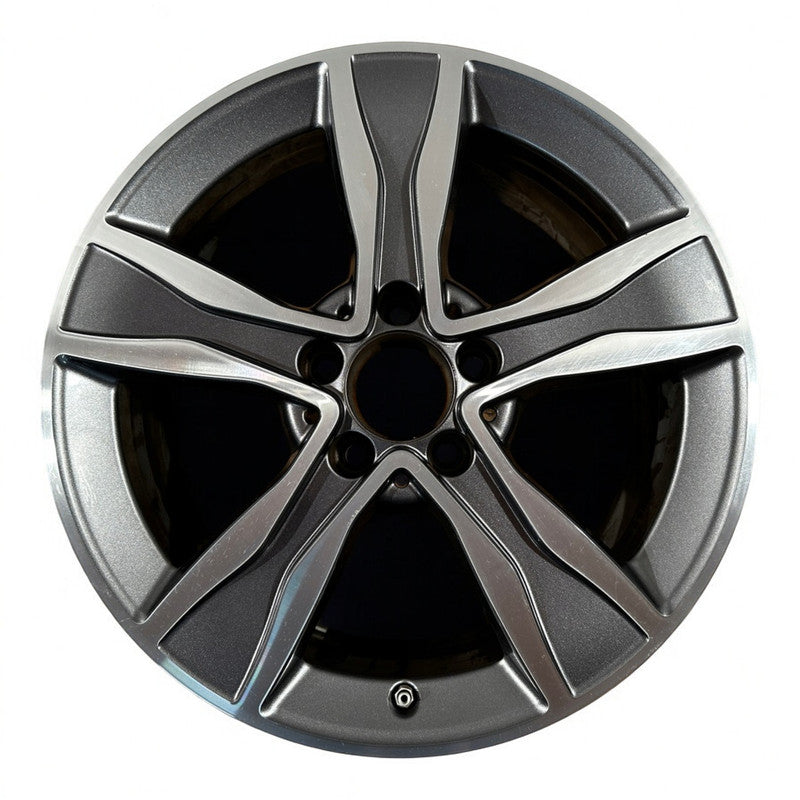 1x Alufelge 17 Zoll 7.0" 5x112 48,5ET A2054010800 Mercedes-Benz W205 Rim Wheel