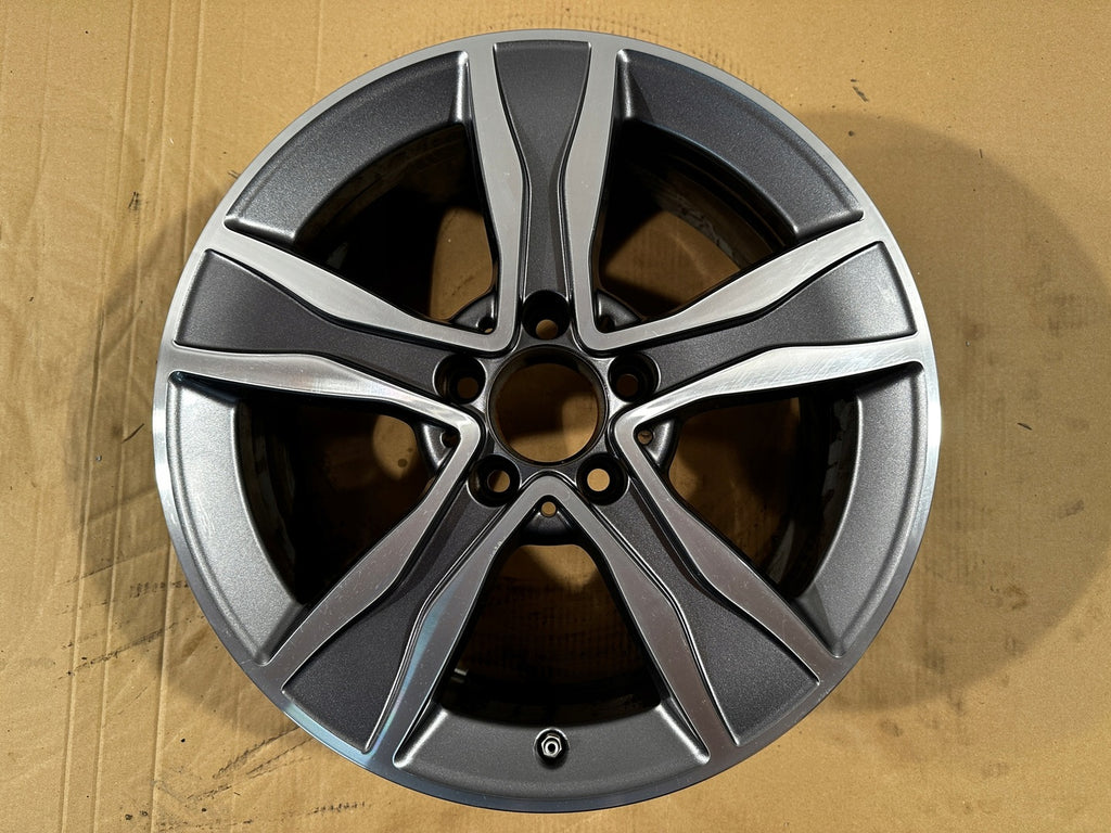 1x Alufelge 17 Zoll 7.0" 5x112 48,5ET A2054010800 Mercedes-Benz W205 Rim Wheel