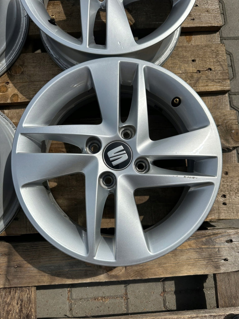 4x Alufelge 14 Zoll 5.0" 4x100 35ET 1SL601025 Seat Mii Rim Wheel FEL1663185643in