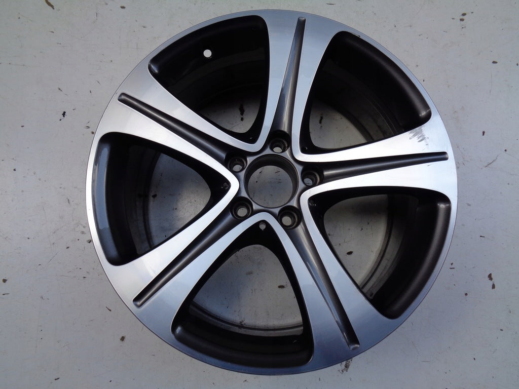 1x Alufelge 18 Zoll 8.0" 5x112 43ET Glanz Silber A2134011400 Mercedes-Benz FEL8547537290xf