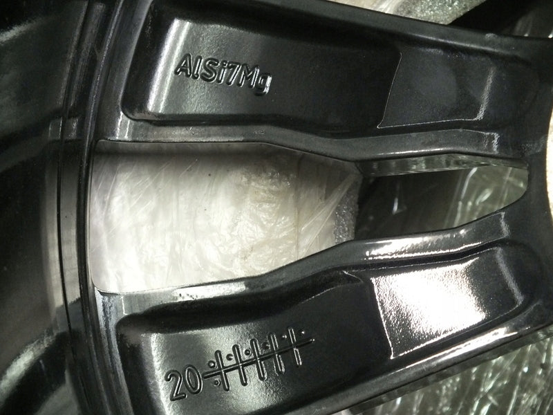 1x Alufelge 19 Zoll 8.0" 5x112 47ET Glanz Schwarz 2GA601025 VW T-Roc Rim Wheel FEL7879189392po