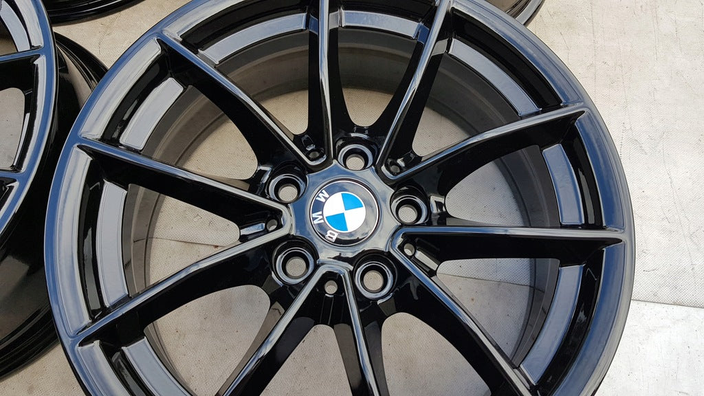4x Alufelge 16 Zoll 6.5" 5x112 22ET Glanz Schwarz 6876921 BMW 3 G21 G20 FEL4391903376xr