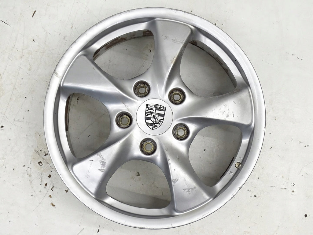 4x Alufelge 17 Zoll 7.0" 5x130 98636212606, 98636212401 Porsche 996 Boxster 986