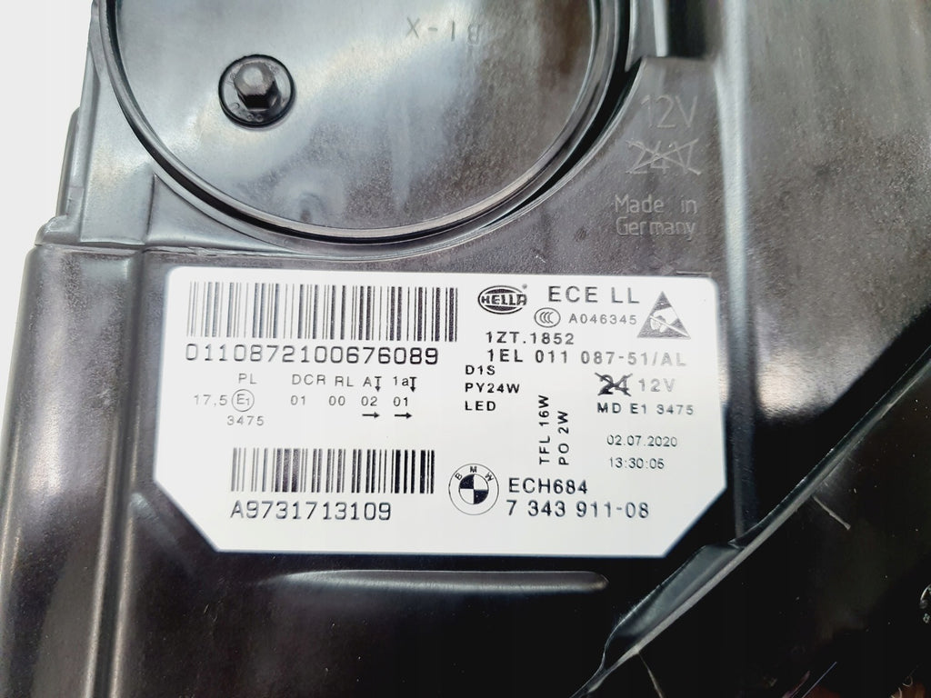 Frontscheinwerfer BMW 5 F11 F10 7343911 7343912 Xenon Rechts oder Links SCH6966684604zk